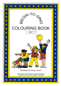 Begin To Sing : Colouring book